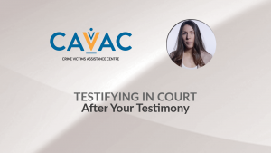 DOJCS Youtube Thumbnail CAVAC TestifyingInCourt 130