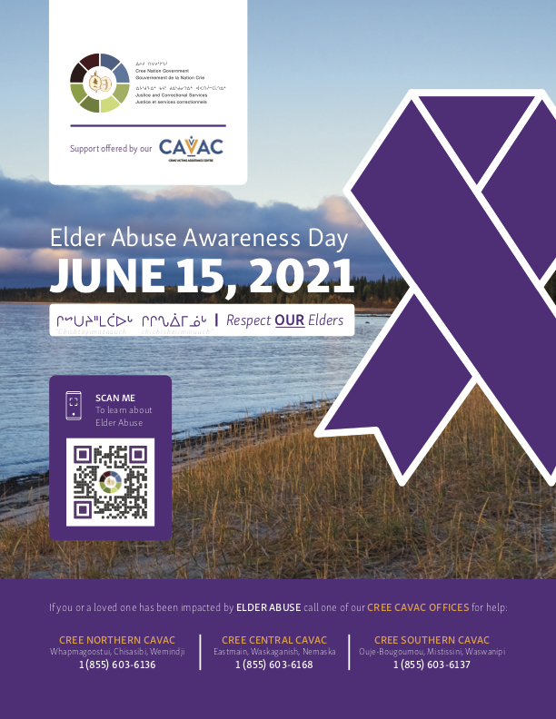 2021 Elder Abuse Day Poster